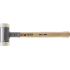 Maillets supercraft sans rebond, avec manche en hickory, vernis, ø 30, nylon