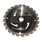 Lame carbure MFORCE bois MAKITA 165 x 20 mm 24 dents - B-32007