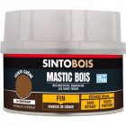 Mastic polyester sintobois grain fin pour un travail de précision coloris sapin pot de 570g + 30g de durcisseur