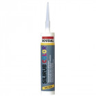 Mastics menuiserie silicone neutre silirub color, coloris gris aluminium, ral 9007, cartouche de 310 ml