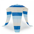 Maui extra 2 transats chaises pliables parasol jardin plage       bleu