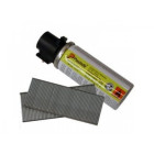 395464 Pointe F18, inox A2 + Gaz - L. 25 mm - Pack de 2000 