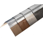 Closoir zinc et plomb vm zinc - teinte zinc naturel - lg. 2 m - bavette 90 mm - 220007772
