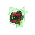 Laser Auto-nivelant 3D Vert - Portée 40 m, Précision ±2 mm / 10 m - JUNIOR - METRICA - 61415M