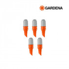Micro-asperseur 360 degrés micro-drip gardena - 5 pièces 1365-29