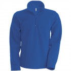 Pull micropolaire kariban enzo col zippé