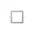 Mini spot led carré edm - 11,7cm - 6w - 320lm - 6400k - cadre chromé - 31607