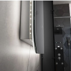 Miroir salle de bain rétro éclairé à LED 120x80x3,5 cm - ATMOSPHERE Aurlane - MIR008