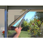 Film 2 en 1 Chaleur & Vis-à-Vis Argent – Protection Maximale & Finition Miroir - largeur & longueur au choix