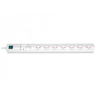 Multiprise Primera-line 7 prises Parasurtenseur 15000A avec interrupteur Blanc 2m BRENNENSTUHL 1153321427