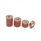 Nitto - Ruban Adhesif Isolant - Rouge - 19 Mm X 10 M