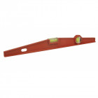 Niveau aluminium trapézoidal à bulles 400 mm 2 fioles ultra leger mesure helloshop26 3417065