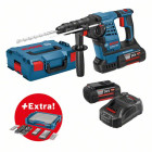 Set professional BOSCH Perforateur GBH 36 VF-Li Plus + 2 batteries 6,0 Ah dans L-BOXX + set d’accessoires 68 pièces dans i-BOXX + i-Rack - 0615990k1u