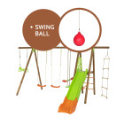 Portique octavo en bois et métal + swing ball