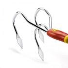 Griffe de jardin/extirpateur WOLF 10 cm - 3 dents spatulées - Sans manche - BEM