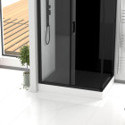 Caillebotis en bois composite gris pour cabine rectangulaire - dimensions 96.5 x 65 x 3.2 cm Aurlane - CAI050