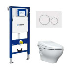 Pack WC lavant Geberit Aquaclean 4000 3 en 1 en applique