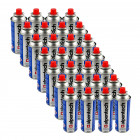 Pack de 28 cartouche gaz alpentech 227g butane bouteille de gaz un2037 pour réchauds et désherbeurs thermiques