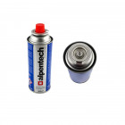 Pack de 8 cartouches gaz alpentech 227g butane bouteille de gaz un2037 bonbonne pour réchauds et désherbeurs thermiques