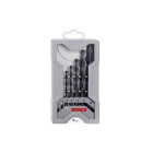 Set de 7 forets à métaux laminés HSS-R, DIN 338 Bosch 2607017036