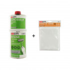 Pack résine epoxy type r123 1kg soloplast - tissu de verre soloplast roving 100g m2