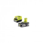 Pack ryobi pulvérisateur 18v oneplus 3,5l ows1880 - 1 batterie 2.5ah - 1 chargeur rapide 2.0ah rc18120-125