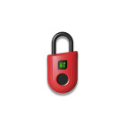 Cadenas empreinte digitale padlock lite red