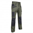 Pantalon de travail bicolore avec poches genouilléres lma secateur - Taille au choix