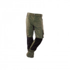 Pantalon de travail normé rica lewis - homme - taille 46 - multi poches - coupe droite - kaki - mobilon