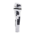 Pantalon de travail peintre blaklader +stretch poches flottantes blanc/gris foncé 10961330 - Taille au choix