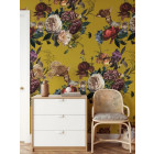 Papier peint floral renaissance - DUTCH MUSTARD++