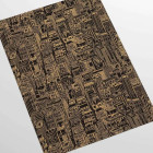 Papier peint gratte-ciels de New York brun - NEW YORK MARRONE++