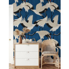 Papier peint Hérons bleus - AIRONI BLU++