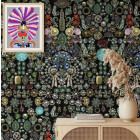 Papier peint à motifs de diamants et de bijoux - GIOIELLI++