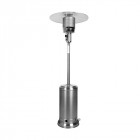 Parasol chauffant 13kw inox chauffage terrasse extérieur à gaz