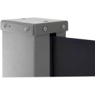 Paravent rétractable 1,4x3m anthracite