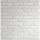 Parement brique blanche béton 0,68 m2