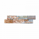 Parement mural en roche naturelle - beige - 4 pcs