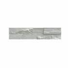 Parement imitation pierre blanc plâtre 0.82 m2