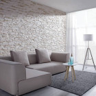 Parement imitation pierre mix beige plâtre 0.72 m2