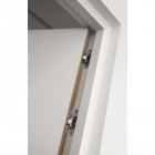 Paumelles techniques invisibles en zamak - medium blanc mat 9016