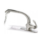 Pegasus 596740p - robinet d'évier de cuisine nickel brossé
