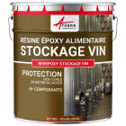 Résine epoxy pour cuve a vin - revepoxy stockage vin - Couleur et contenance au choix
