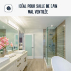 Peinture salle de bain pour mur et plafond,  anti condensation : arcascreen anti condensation  blanc - 2.5 l - arcane industries