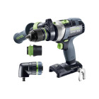 Perceuse à percussion festool quadrive tpc 18/4 i-basic-set (machine seule systainer sys3 df m 187 accessoires)