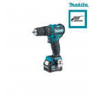 Perceuse visseuse à percussion makita hp332dsmj li-ion 10.8v 4.0ah