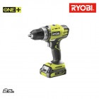 Perceuse-Visseuse Ryobi 14.4V - 2 batteries Lithium-ion 2.5Ah - Chargeur Rapide - Caisse à outils R14DDE-LL25T