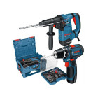 Perforateur-burineur SDS-Plus GBH 3-28 DFR + Perceuse GSR 10.8V en Coffret L-Boxx BOSCH 0615990H1E