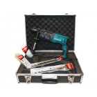 Perforateur burineur SDS-Plus 780W 2.4J  livré en coffret alu + kit d’accessoires MAKITA HR2470TX1