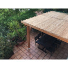 Pergolas independante, 400cmx400cm, bois douglas francais, carport-auvent, abri terrasse, cpbf-pergoind400x400